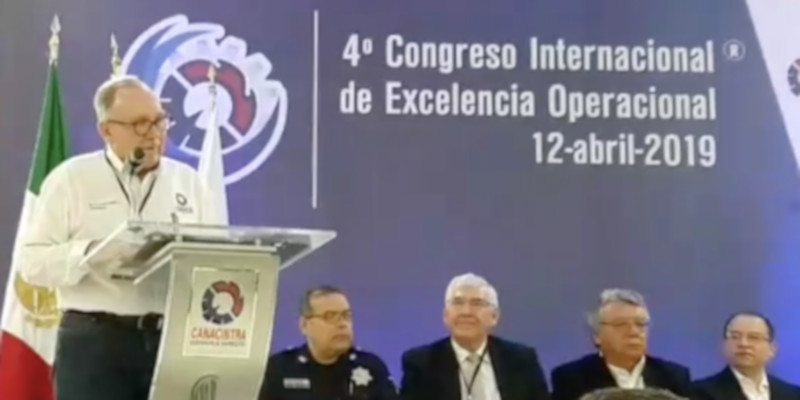 Fotografía: 4º Congreso Internacional de Excelencia Operacional CANACINTRA. 12 de abril de 2019.