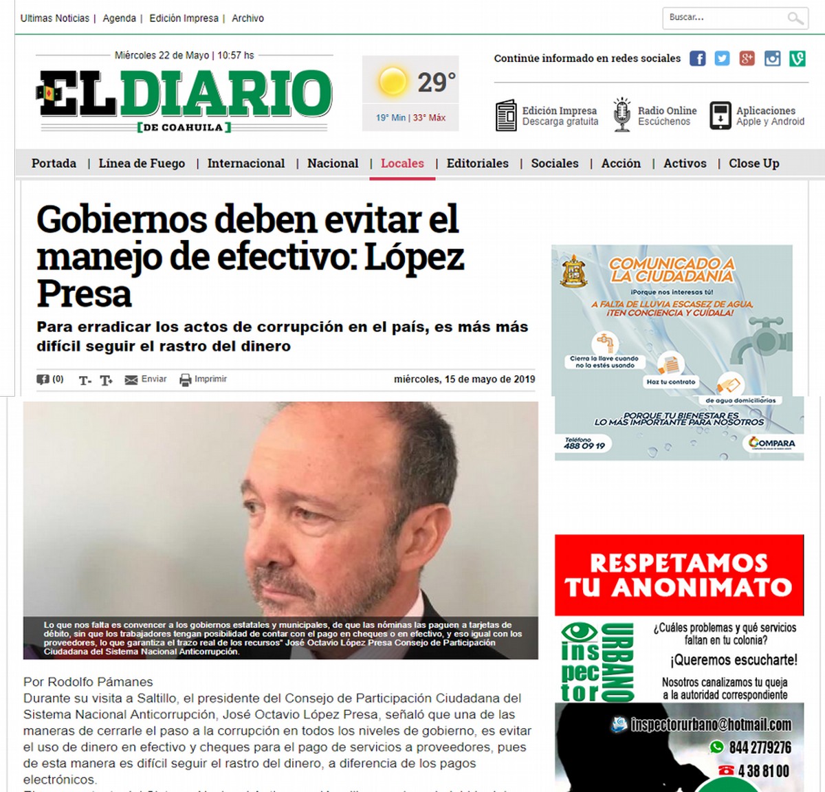 El Diario de Coahuila